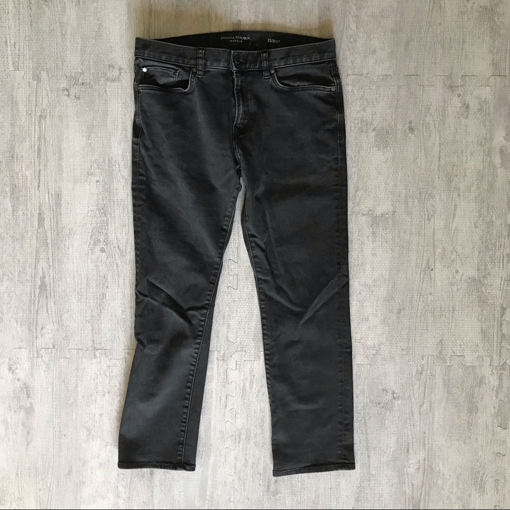 Banana Republic Men’s Traveler Skinny Jeans, 33x30